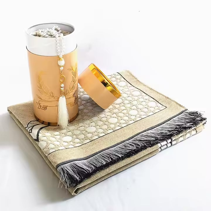 PRAYER MAT | PRAYER BEADS | PRESENT SET