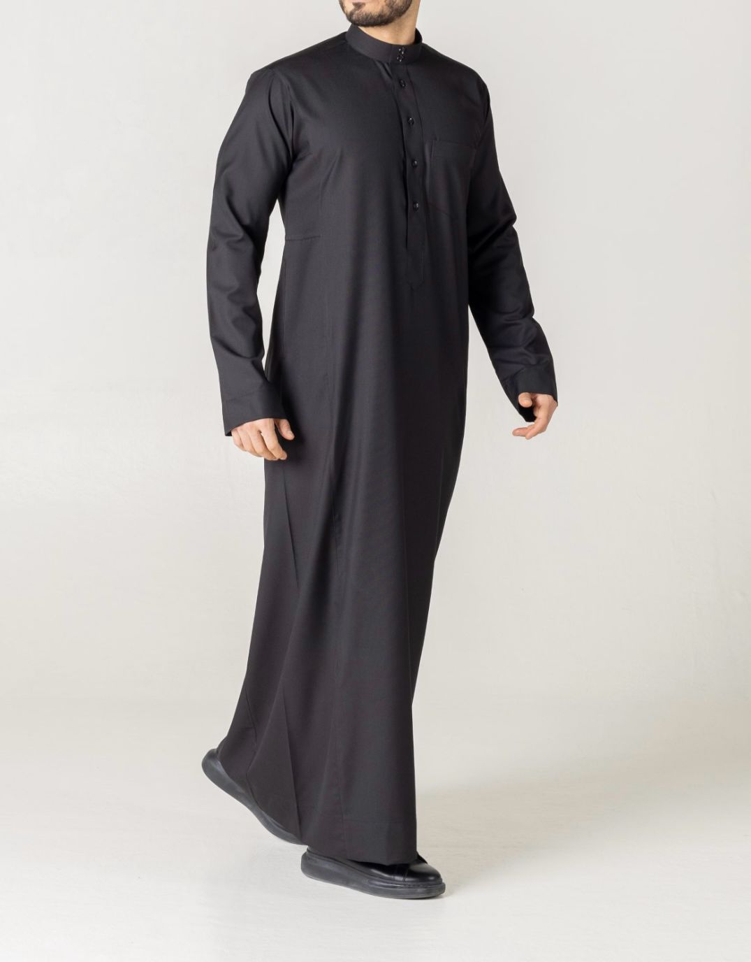 THOBE | QAMIS | SAUDI | BLACK