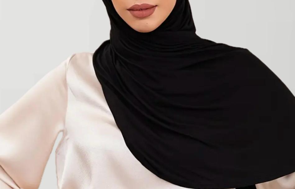 HIJAB JERSEY SMALL | BLACK