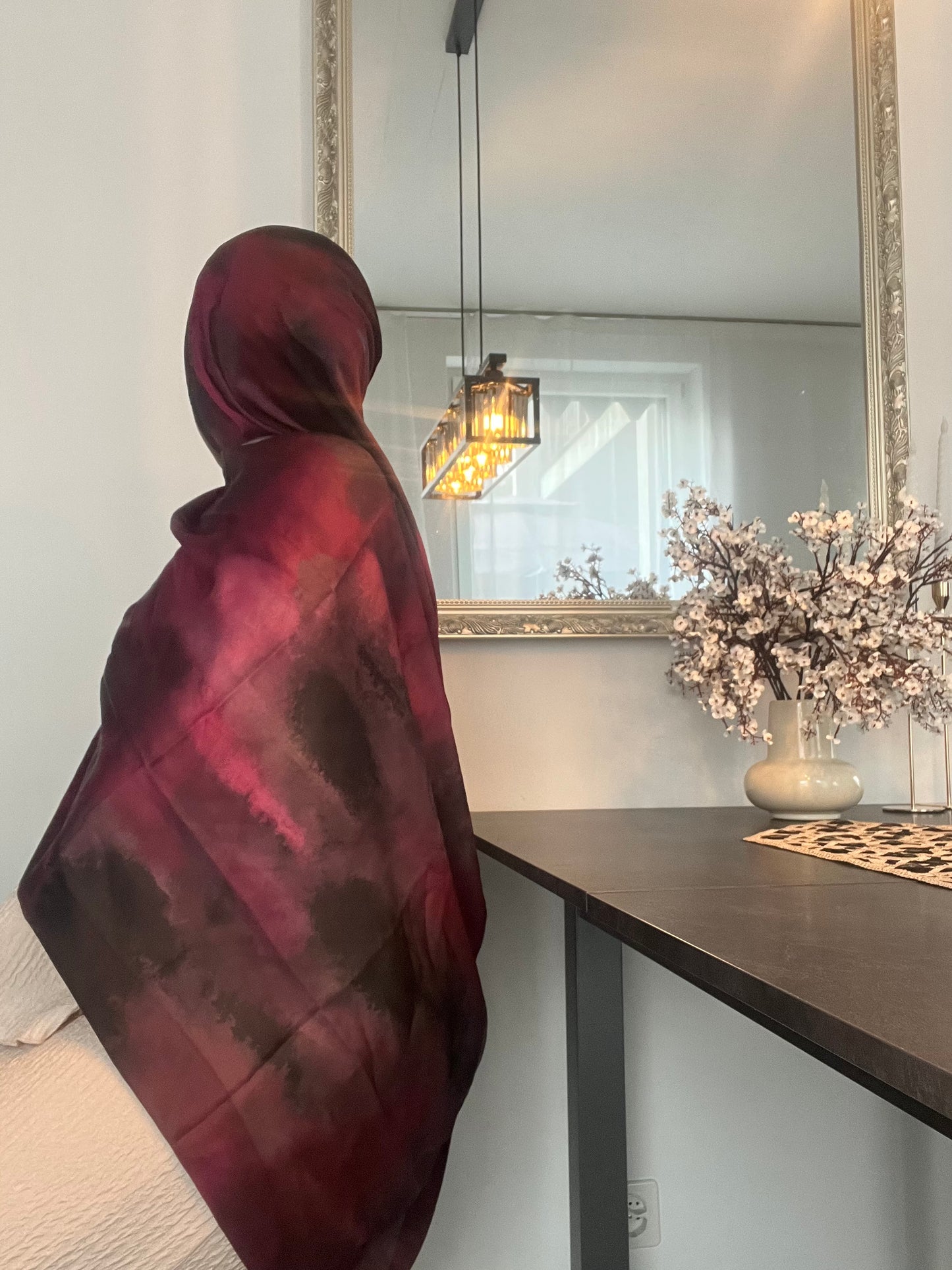 HIJAB SATIN | RED