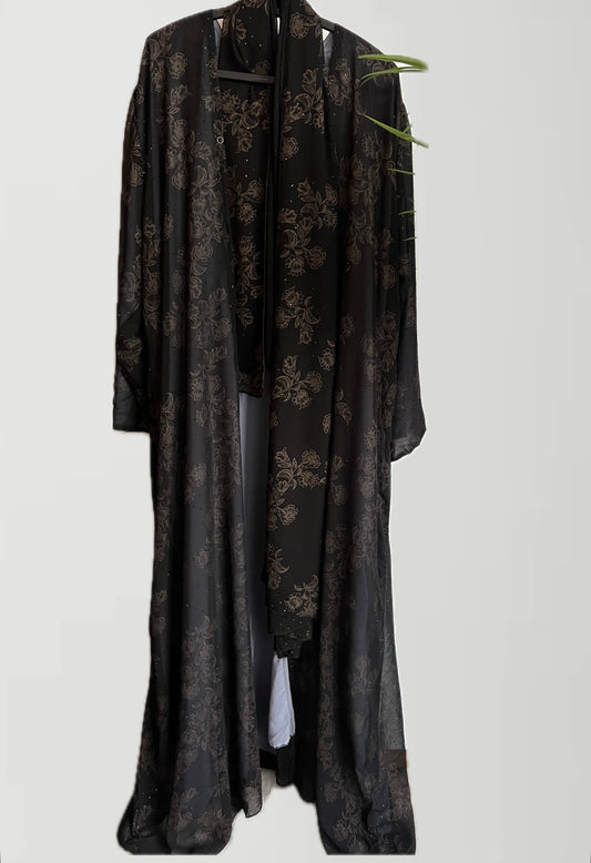 ABAYA | NIGHT | BEIGE OPEN