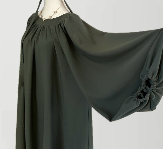 ABAYA BALLOON | DARKGREEN