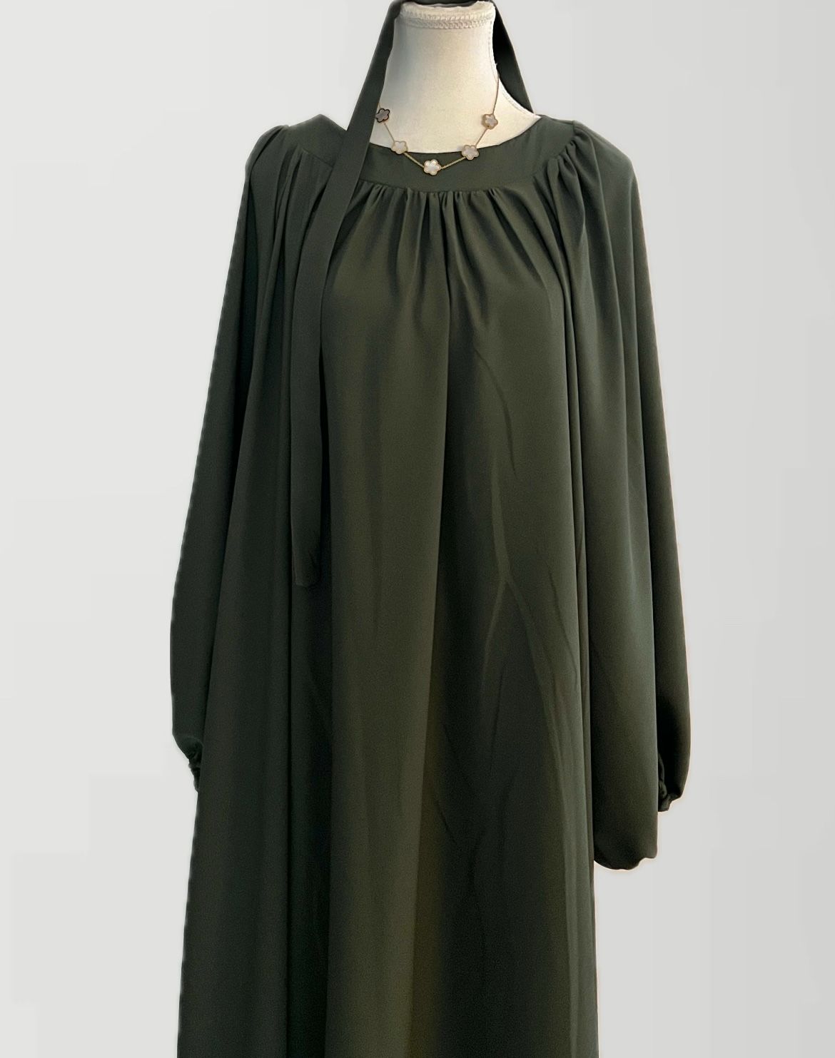 ABAYA BALLOON | DARKGREEN