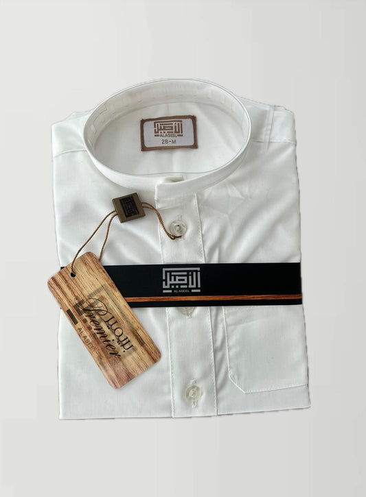THOBE | QAMIS | CLASSIC | KIDS | WHITE
