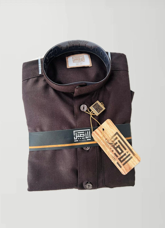 THOBE | QAMIS | KIDS  |  BROWN