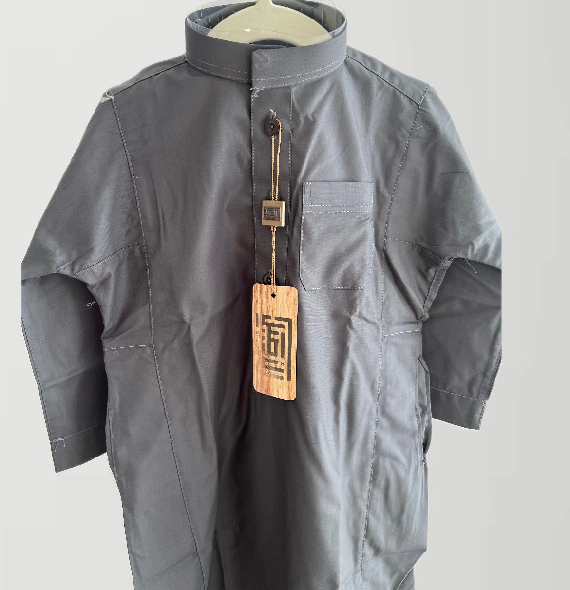 THOBE | QAMIS | KIDS  |  GREY