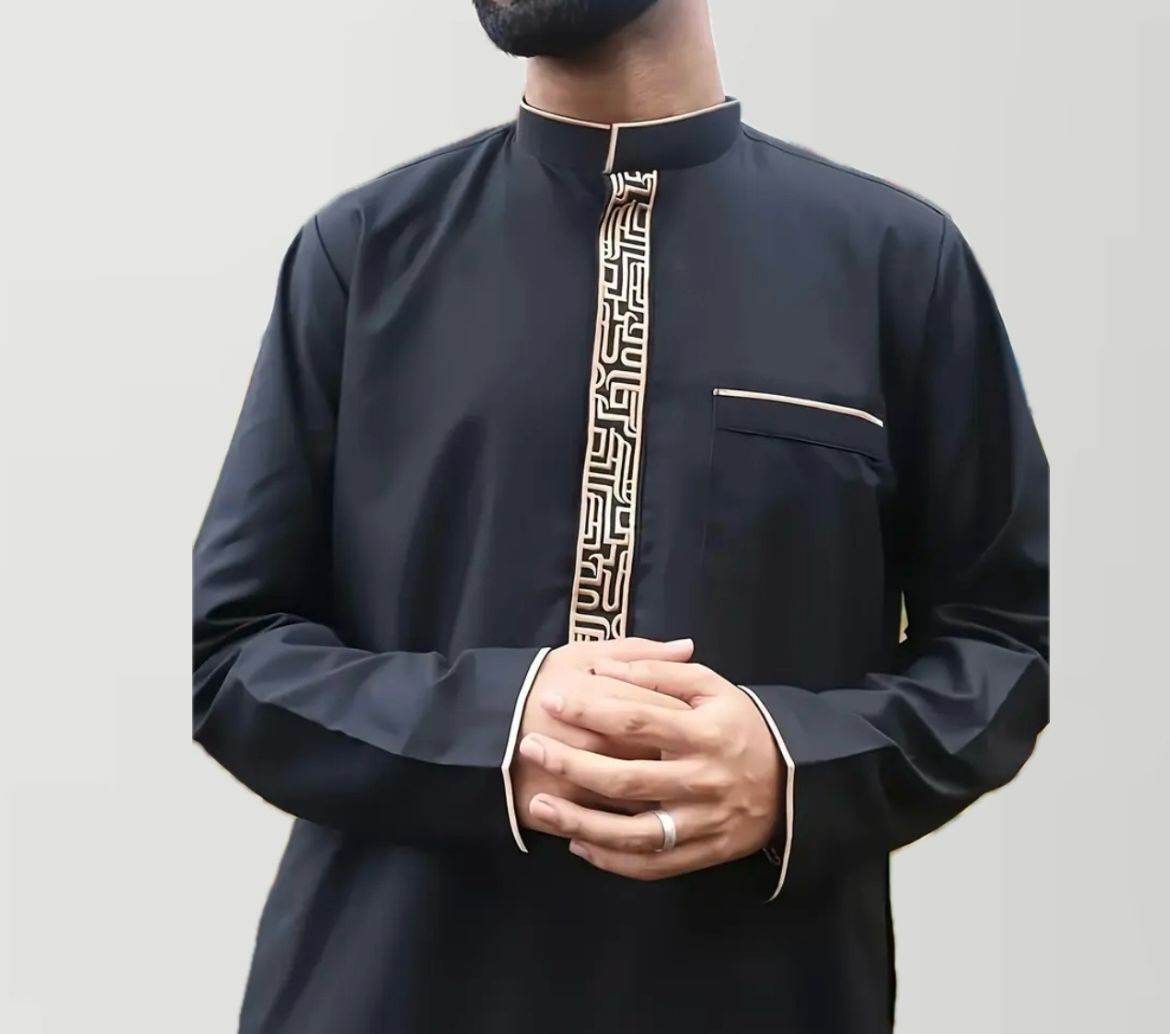 THOBE | QAMIS |  MADINA | BLACK