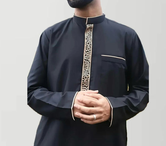 THOBE | QAMIS |  MADINA | BLACK