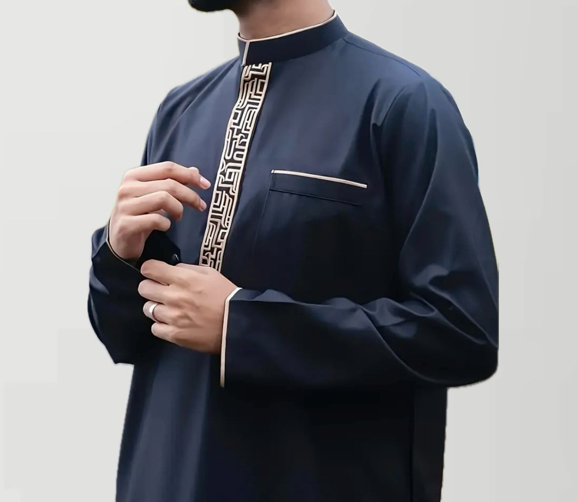 THOBE | QAMIS |  MADINA | BLACK