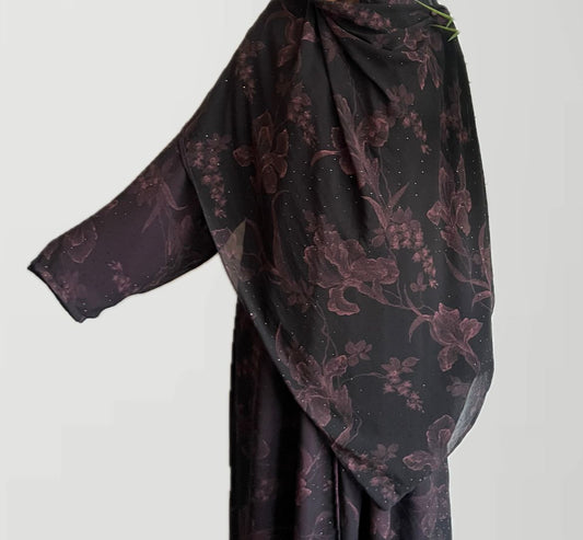 ABAYA | NIGHT | RED CLOSED