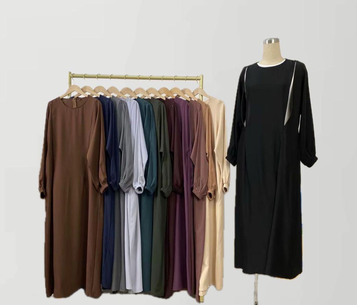 DRESS  |  MOM BREASTFEEDING | BLACK