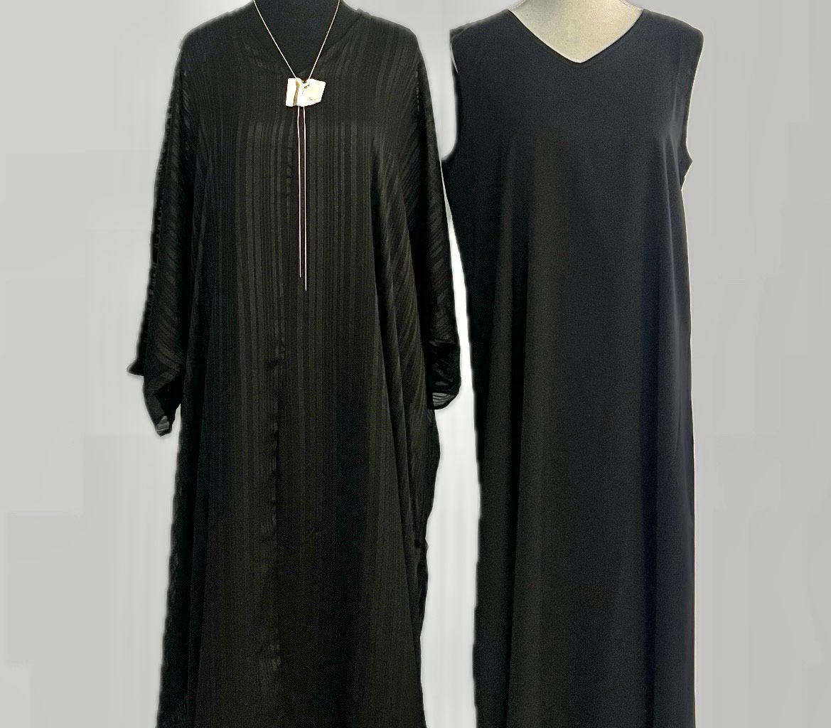 ABAYA | SHIMMER  | BLACK