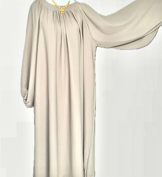 ABAYA BALLOON | LIGHTBEIGE