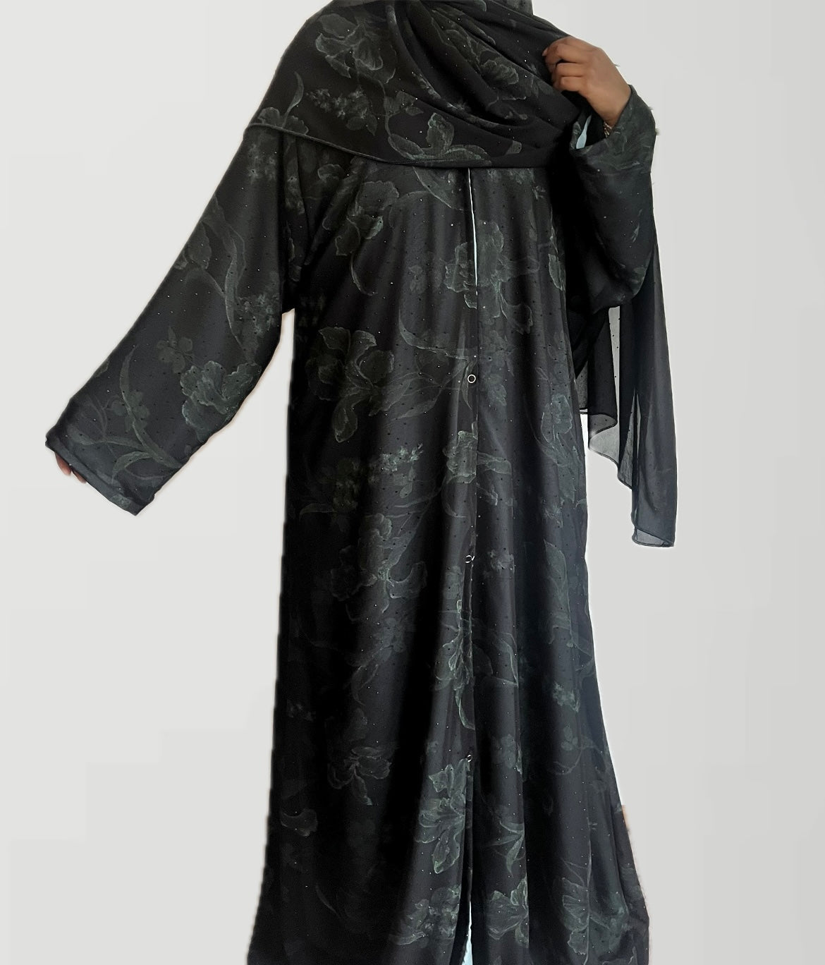 ABAYA | NIGHT | GREEN OPEN