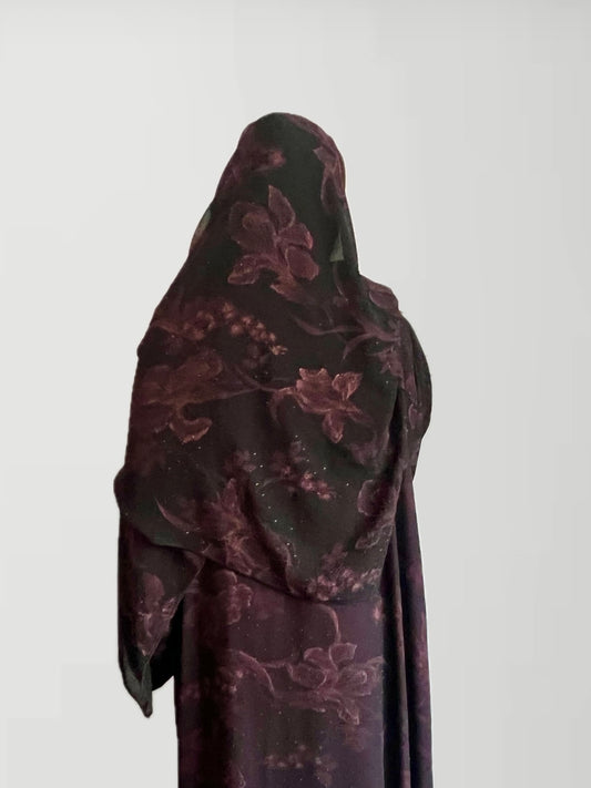 ABAYA | NIGHT | RED OPEN